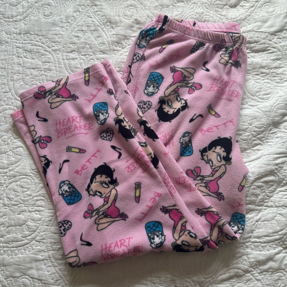 💔Betty Boop Fleece PJ Bottoms💔
